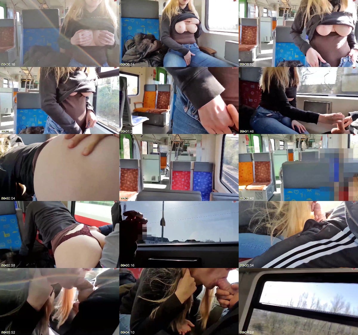 Lisa-Sack - Megakrank - Fahrgast dreht voellig durch und benutzt mich mitten in der S-Bahn 6