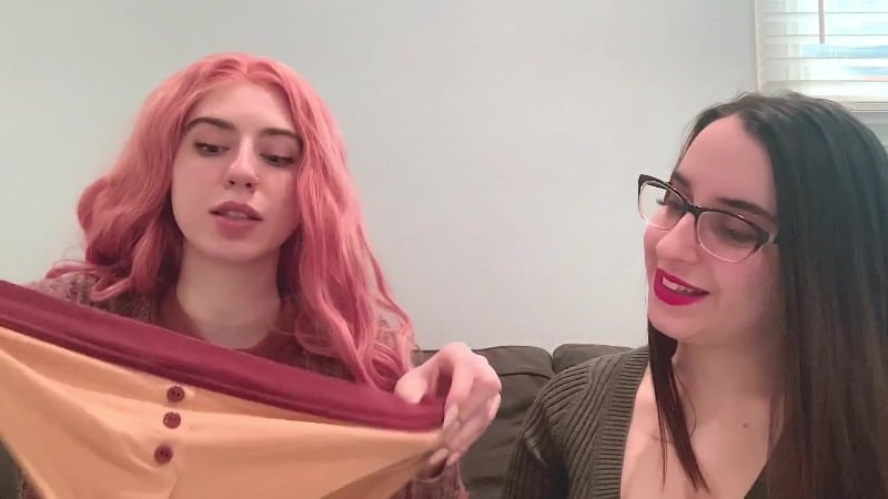 Lola Fawn And Sara Storm - Our Sissy s First Week 1