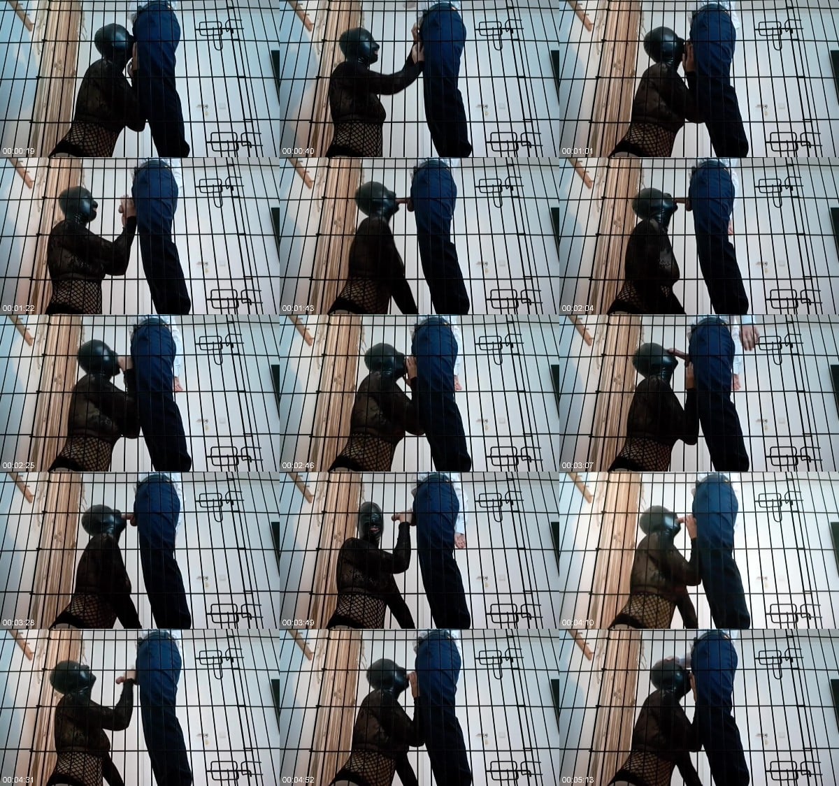 Lucy Dee - POV aus dem Kafig Sissy muss zusehen wie ihre Herrin den Schwanz des Herrn lutscht 6