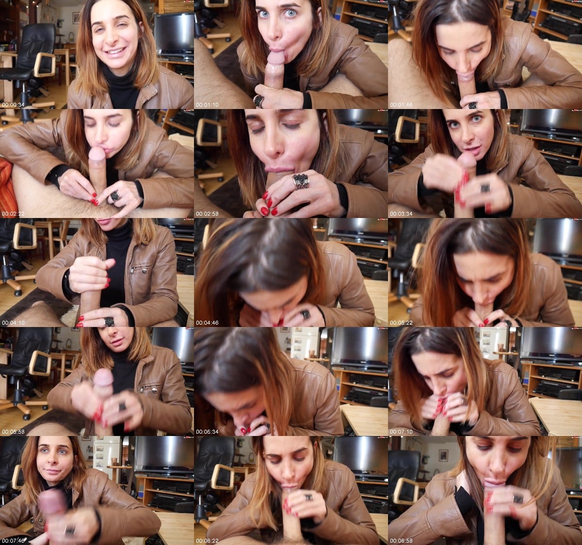 LunaLovely - Heftiger Blowjob in der Mittagspause 6