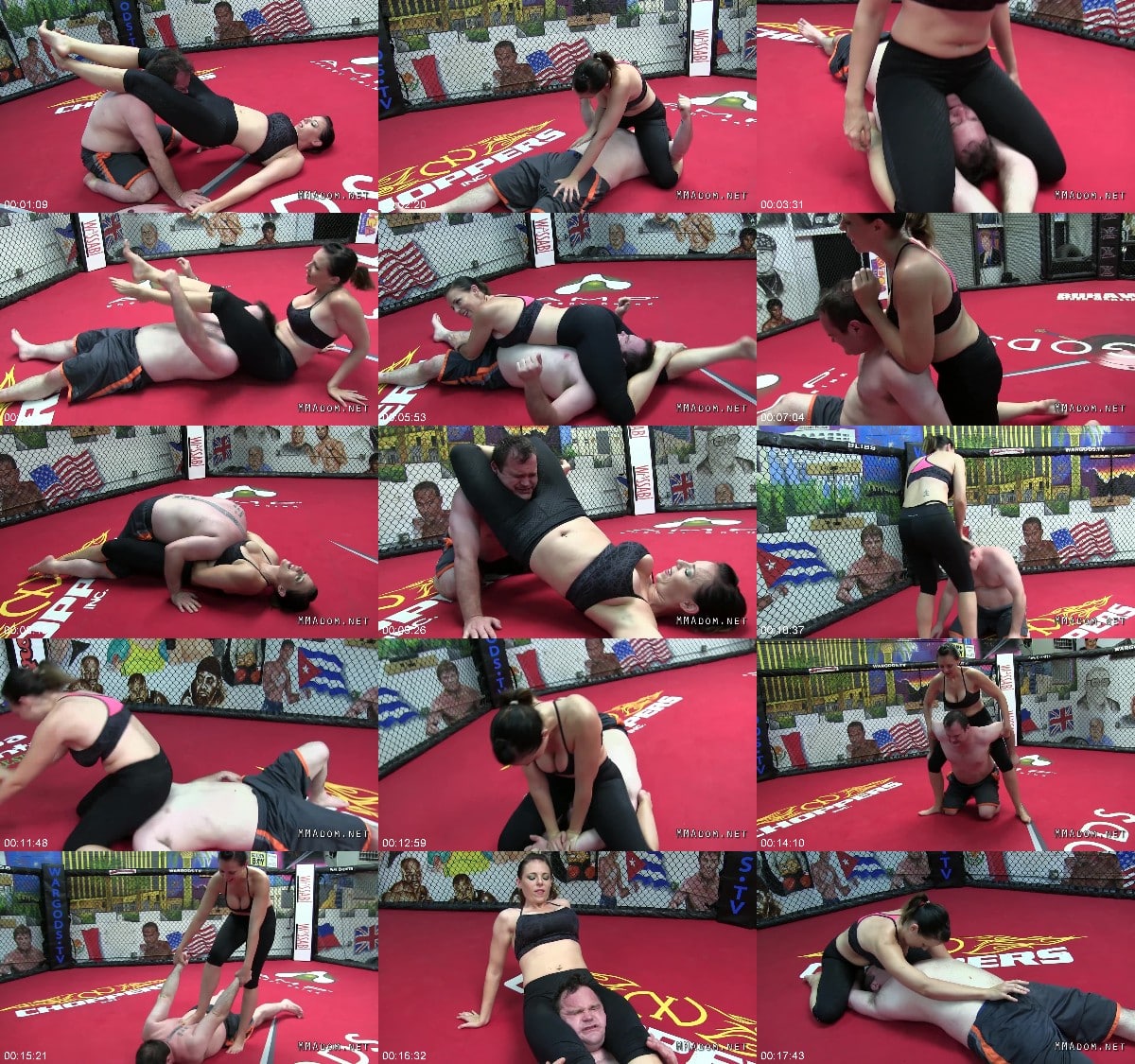 MMA Domination - Scarlett Devine - Mixed Wrestling 6