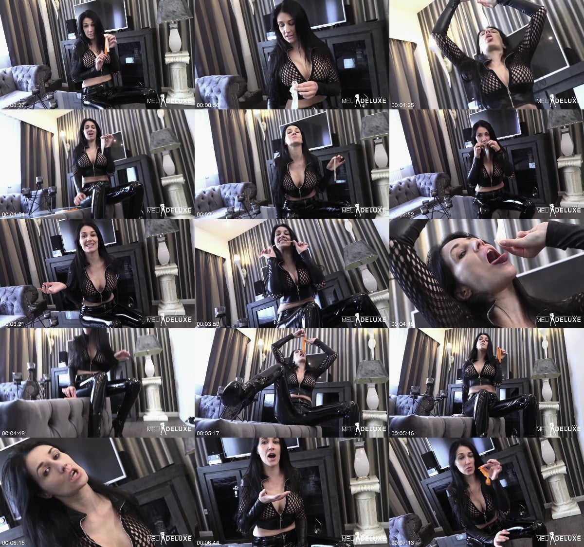 Meli-Deluxe - Sperma Ekeltraining - Schlucken oder Spucken 6