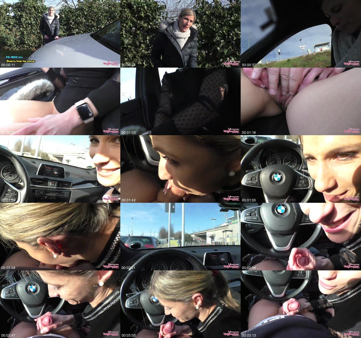 MellyBunnyLuder - Im Carsharing Auto musste ich blasen - Es war das letzte Auto im ganzen Umkreis 6