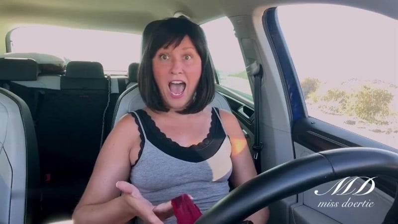 Miss-Doertie - Car Jerk Off Instruction 01 4