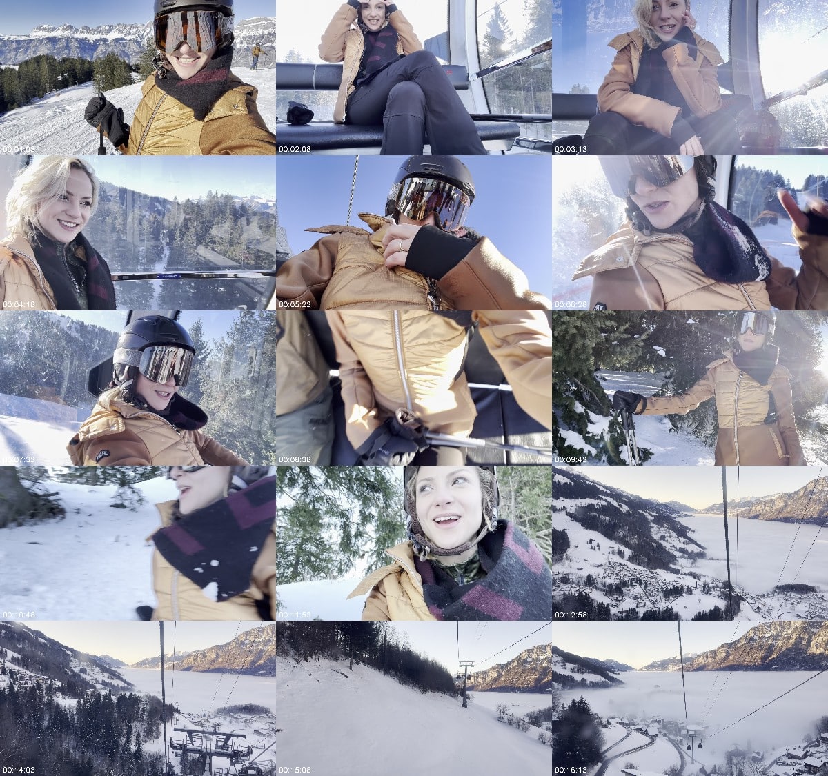 MissDaisyDiamond Ride Up the Mountains with me Ski Vlog 2 6