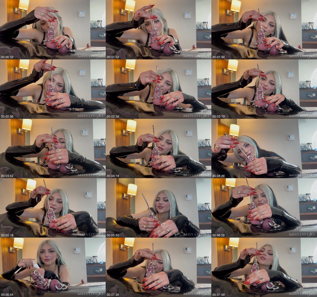 Miss Oyuki - Locked Teased and Sounded 6