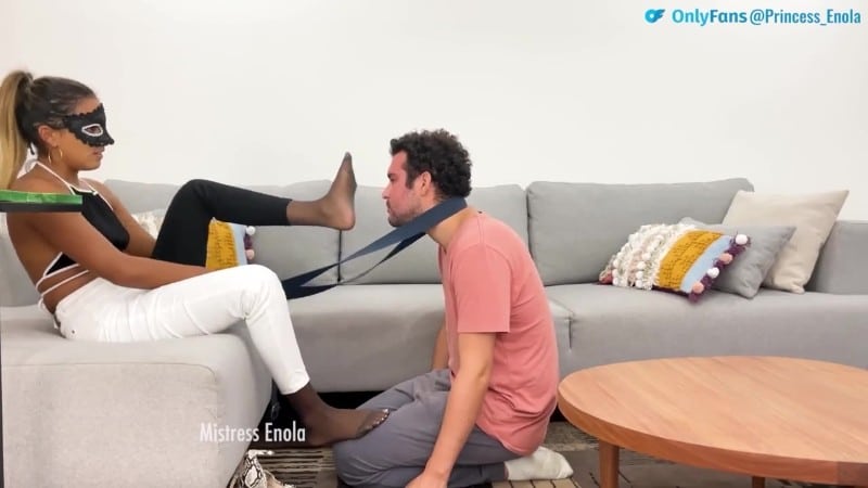 Mistress Enola Fetish - Face Demolition - Mistress Enola- Most Extreme Facebusting Face Kicking With High Heels And Bare Nylons Warning 3