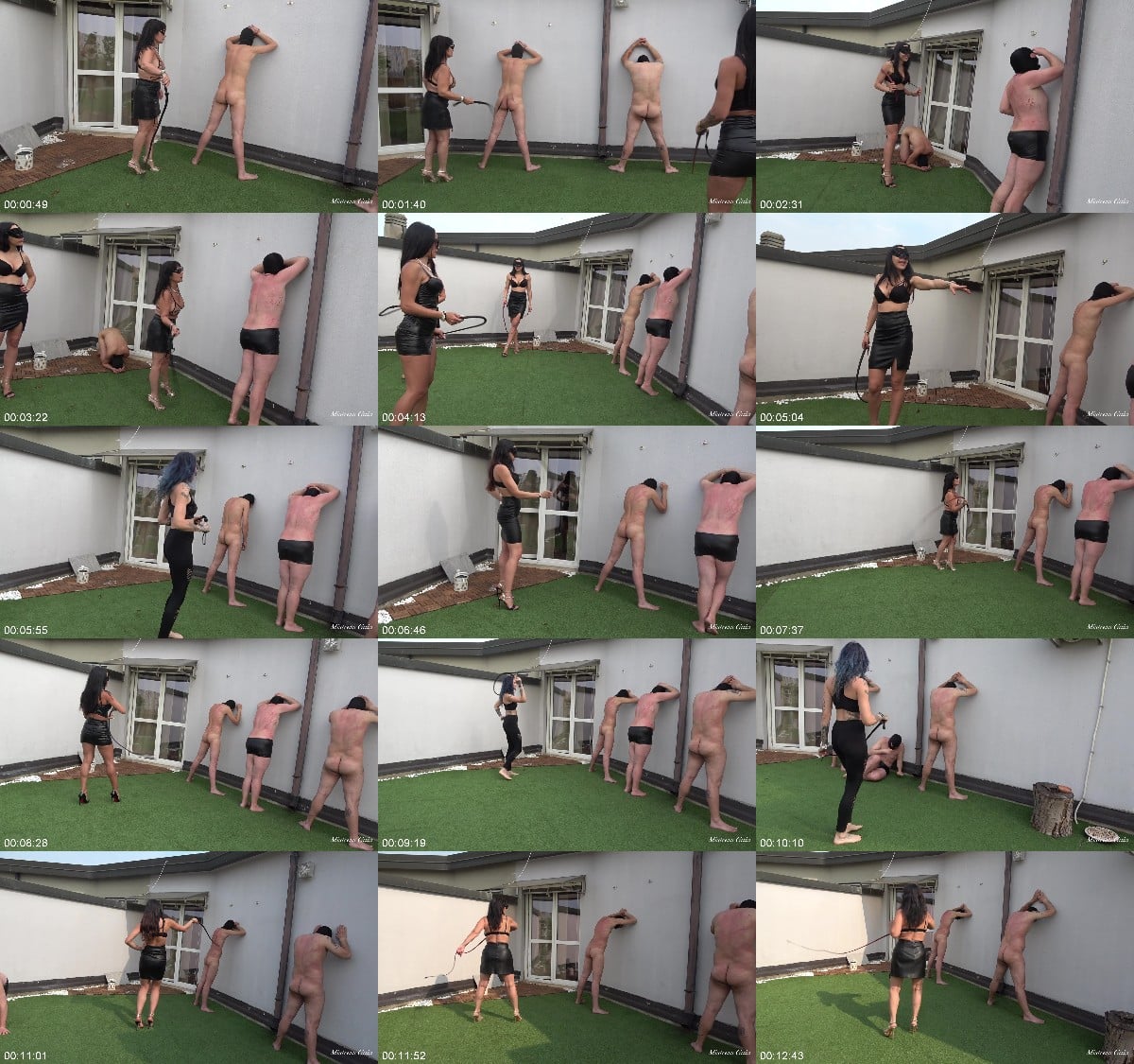 Mistress Gaia - Whipping The Wall 6