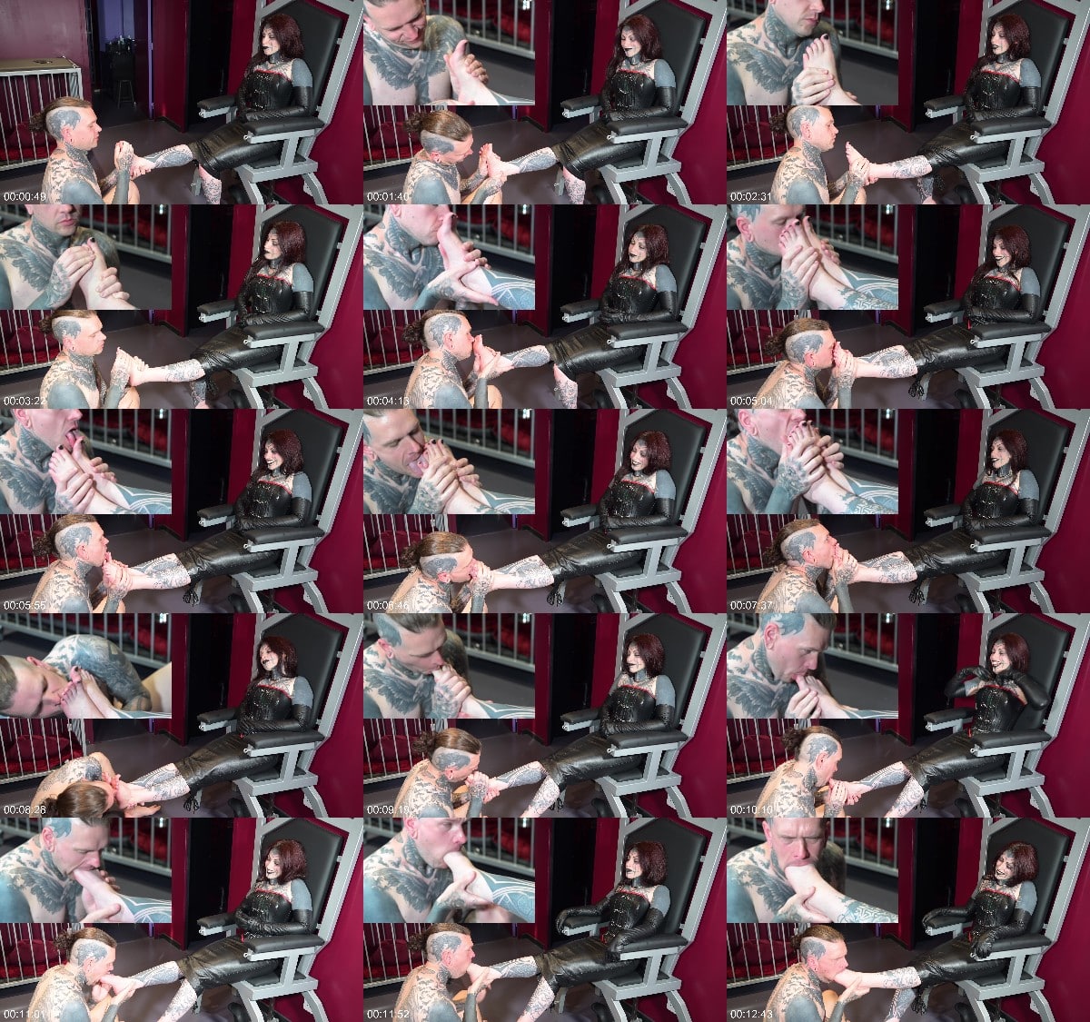 Mistress Lunatika - Foot Fetish In Leather 6