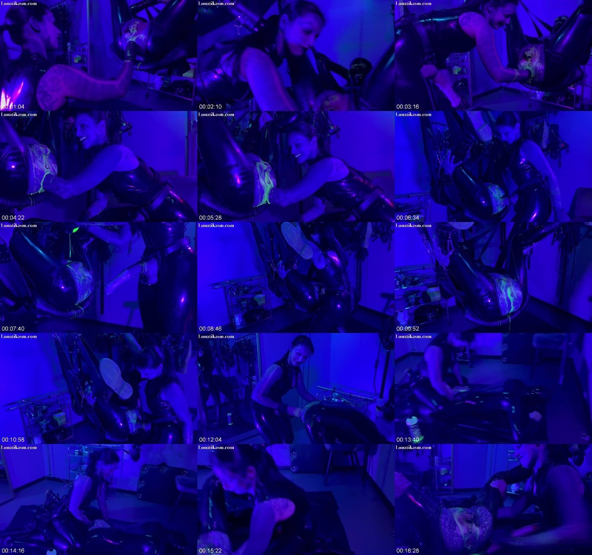 Mistress Lunatika - Neon Fist Fucking 6