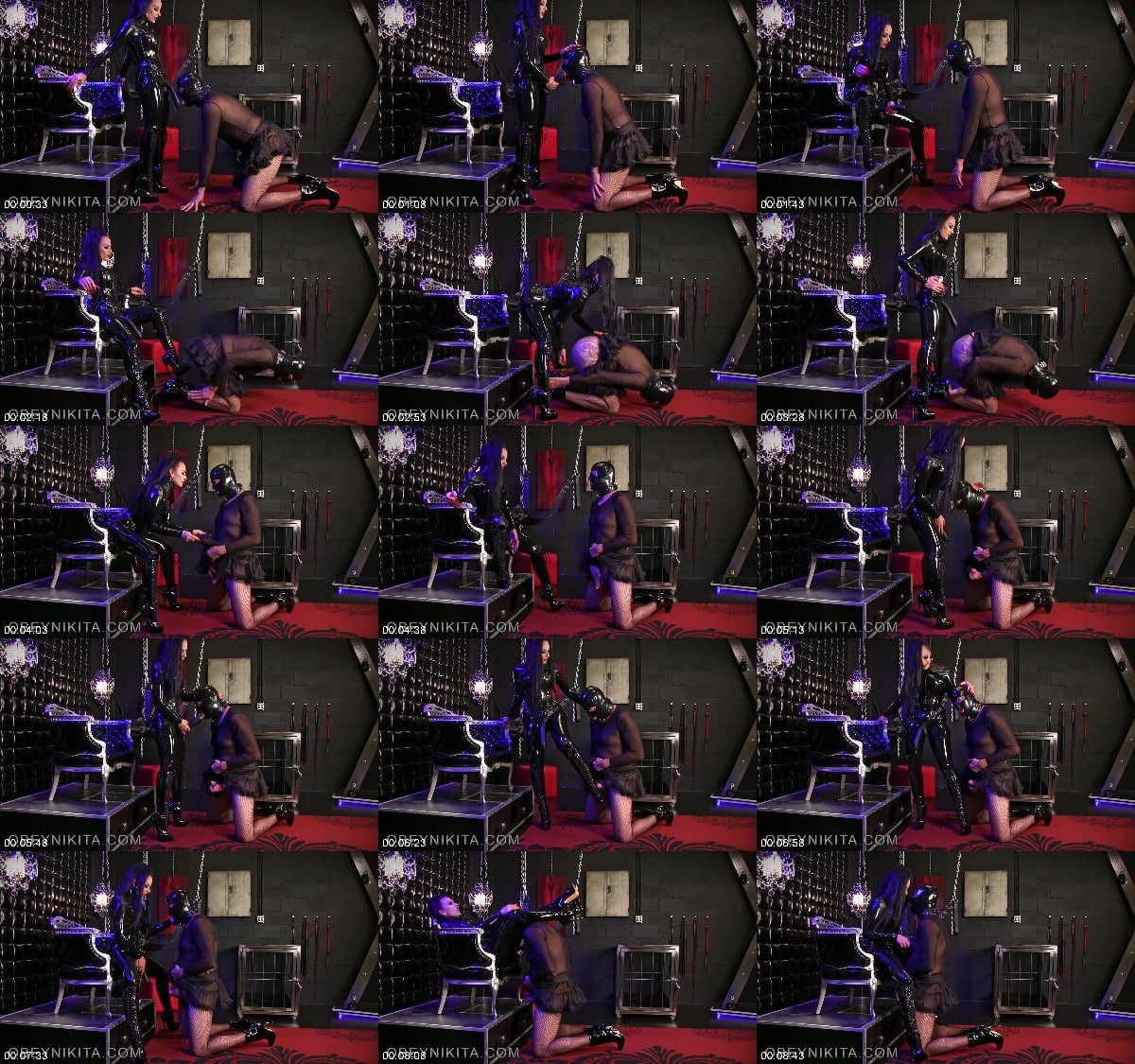 Mistress Nikita - Fishnetted Cockhole 6