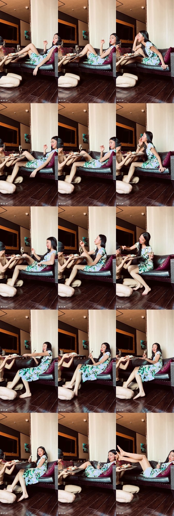 Mistress Ruiko - Relaxing Time With Human Furniture Human Ashtray Foot Fetish Play Vertical Video 6