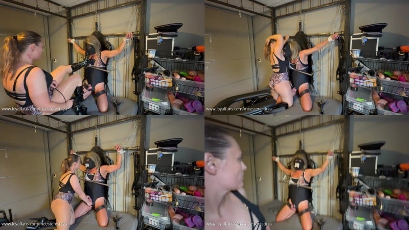 Old vs Young - December 9, 2025 Mistress Tirza - Sissy Training Tied Up Foot Domination Sweaty Armpits Licking Dirty Socks And Cock Sucking 28