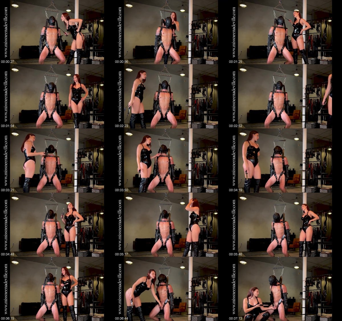 Neena De Ville - Captive Strung Up And Zapped 6