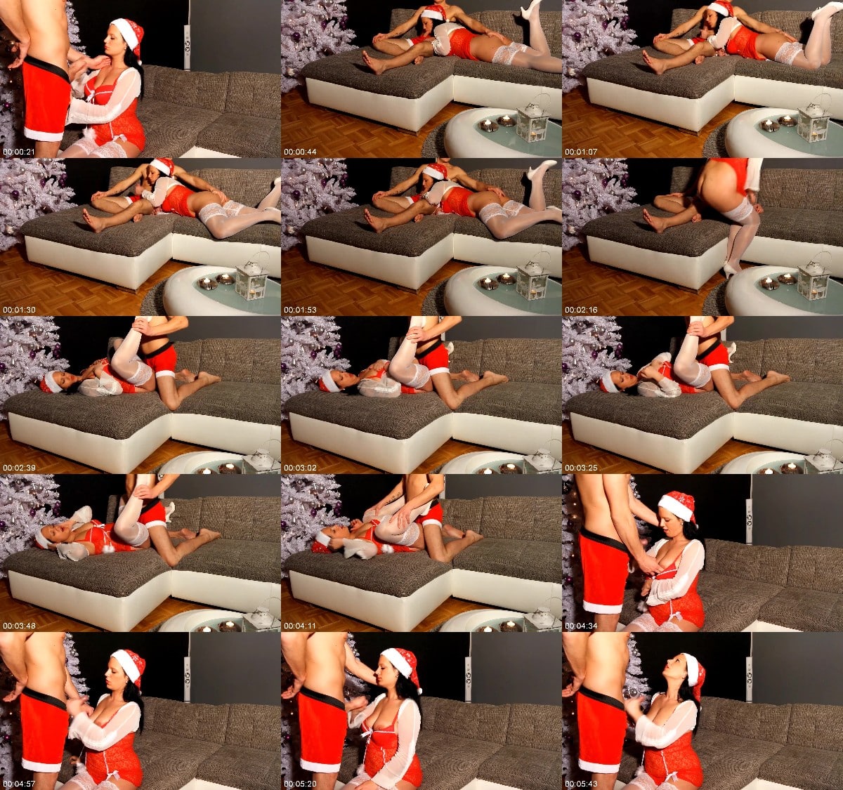 Nylon Milfs - MILF unter dem weihnachtsbaum gefickt 6