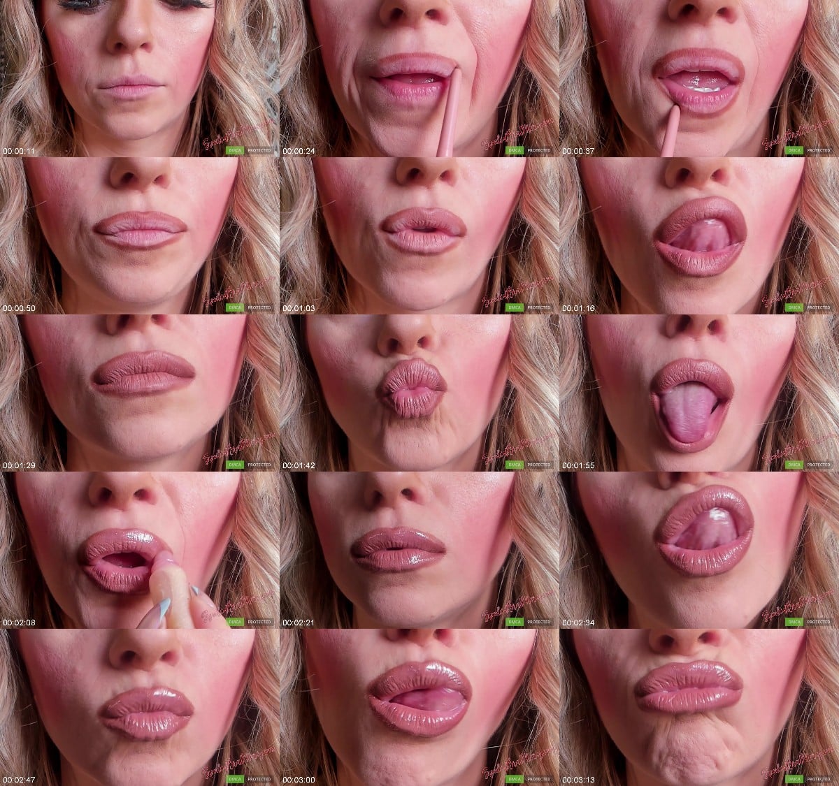 Petite Mercy - Light Brown Latte Lipstick Lip Licking 6