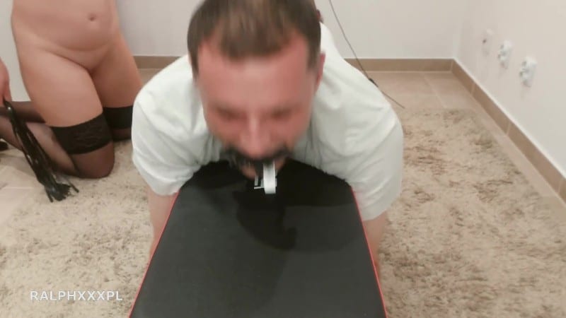 RalphXXXpl - Domina arsch spanking pinkeln in den mund muschi putzen creampie cuckold-training schlucken 17