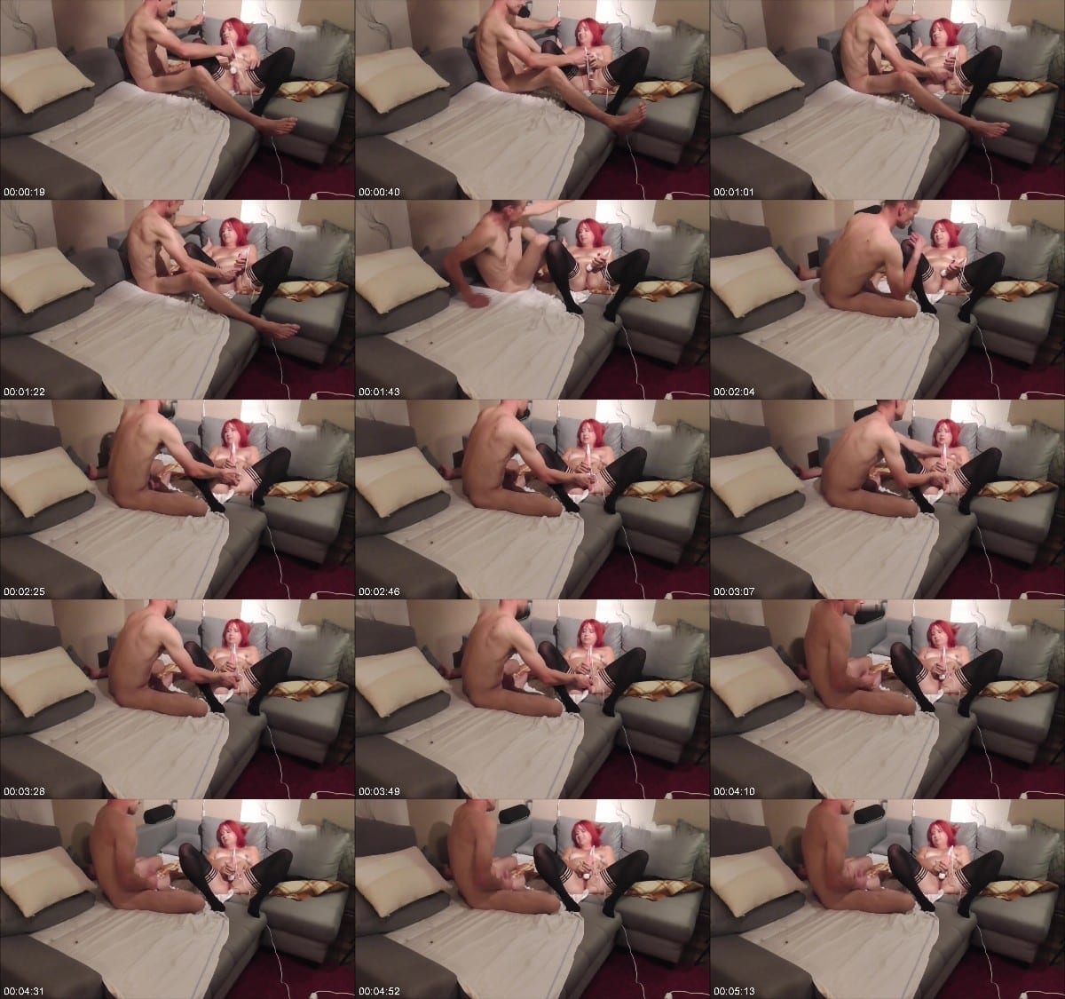 Sachsen-Rico - 1 Teil Anja macht es sich mit ihren Massagestab heiß 6