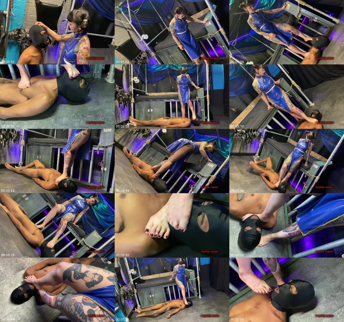 Sadistic Queens - Squishysax - Choked Out By Chun - Li - Mistress Patricia 6