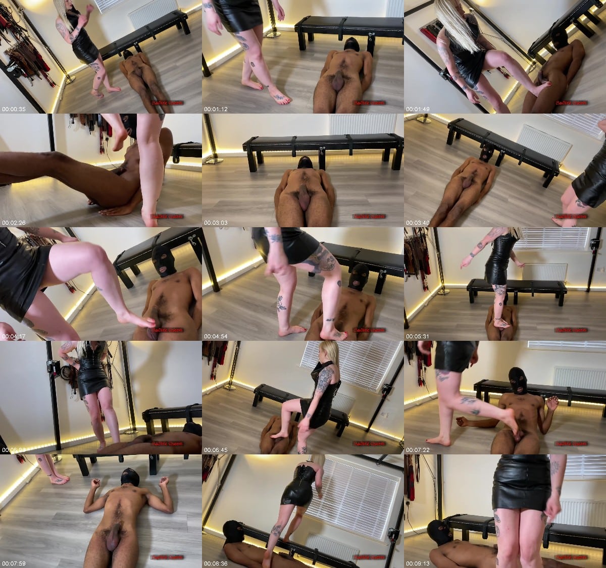 Sadistic Queens - Squishysax - Miss Anna Elite - Stomp Jump and Walkover 6