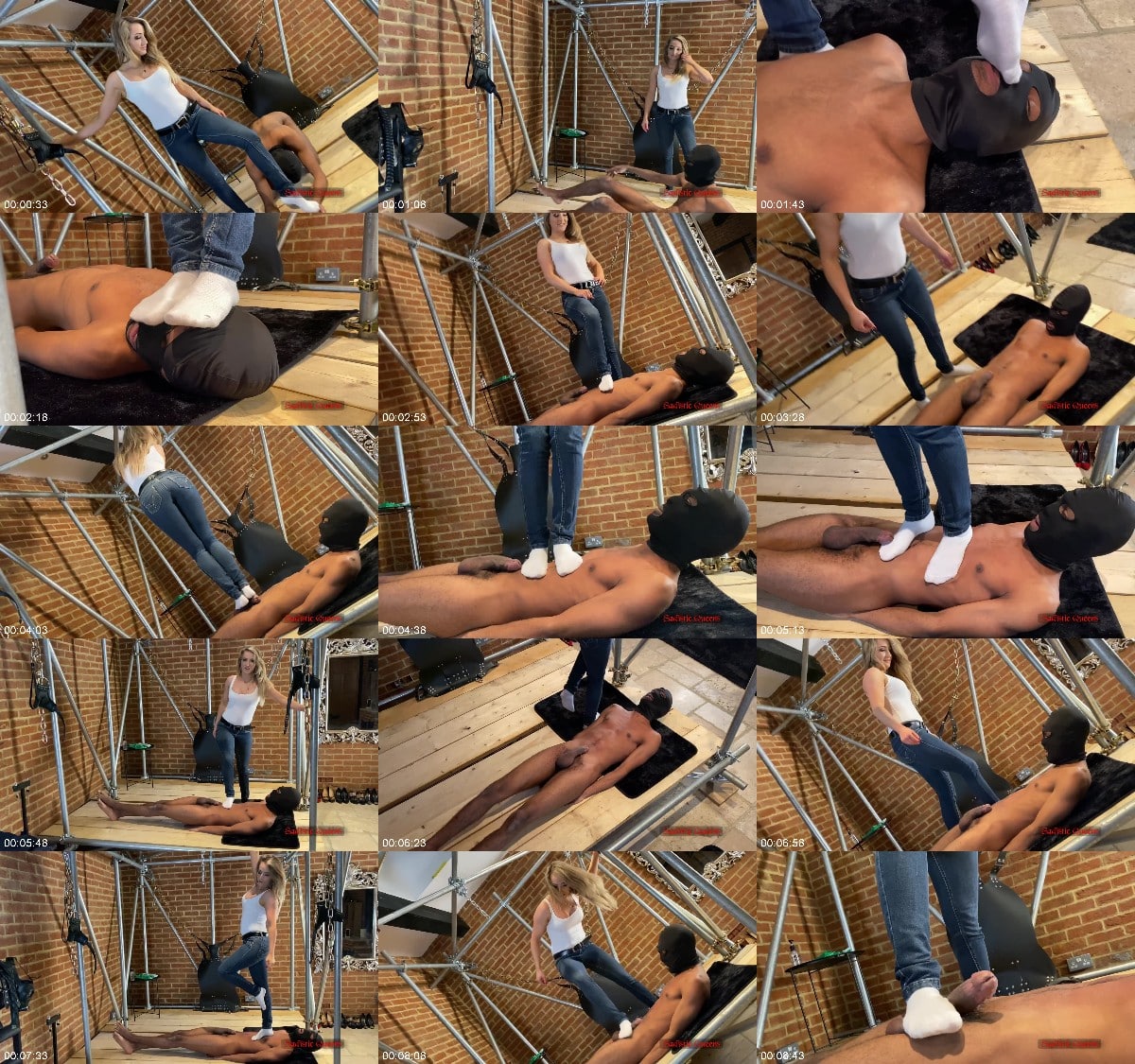 Sadistic Queens - Squishysax - Miss Courtney - Stomping Socks 6