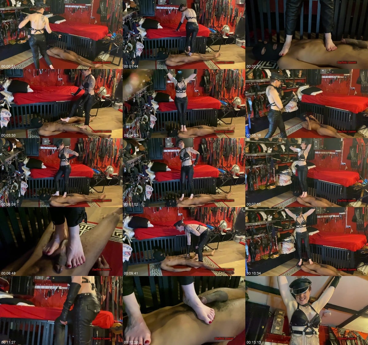 Sadistic Queens - Squishysax - Miss Kitty Bliss - Suffer Under My Feet 6