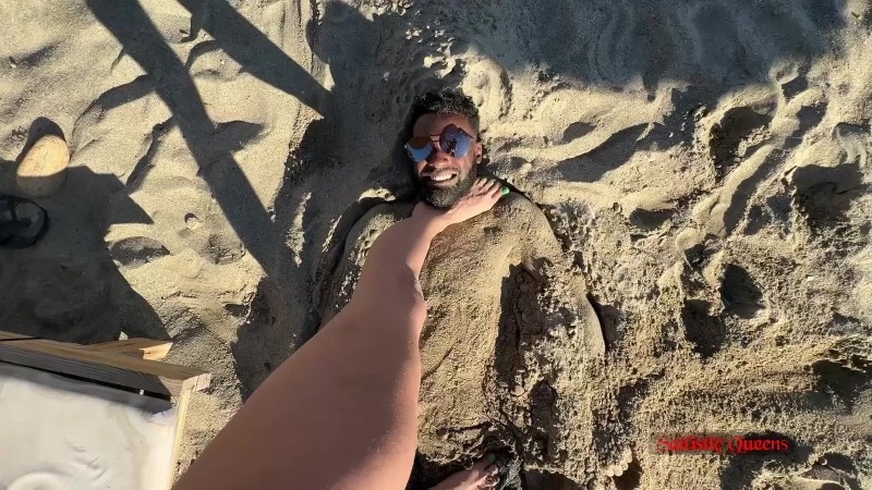 Sadistic Queens - Squishysax - Missy Jane - Trampling My Human Sandcastle 4