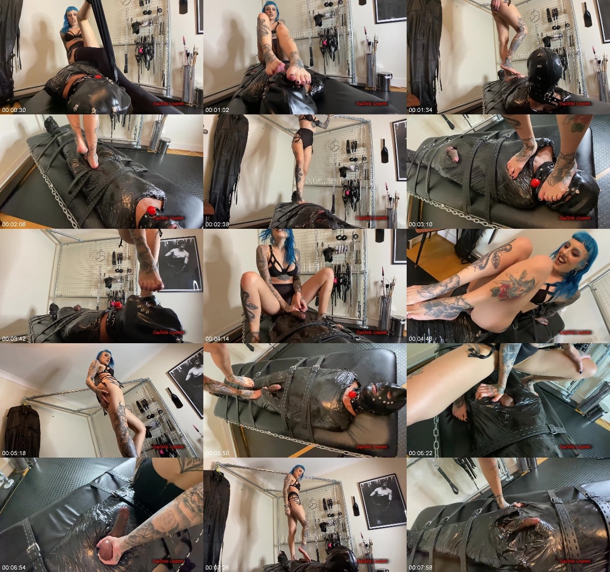 Sadistic Queens - Squishysax - Mistress Bliss - Secluded and Stomped 6
