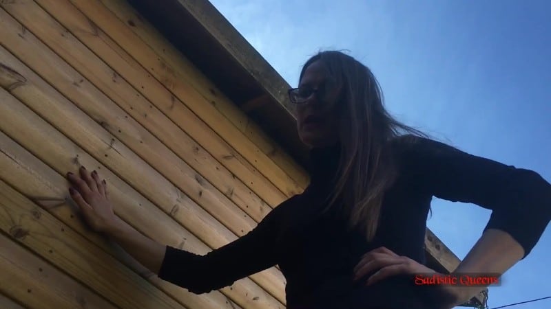 Sadistic Queens - Squishysax - Mistress Krush - Outdoor Trampling In Louboutins 3