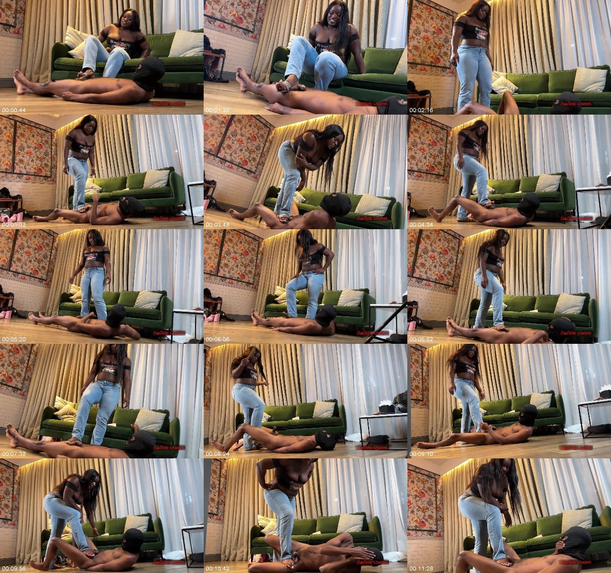 Sadistic Queens - Squishysax - Queen Melanin - 1st Time Squish 6