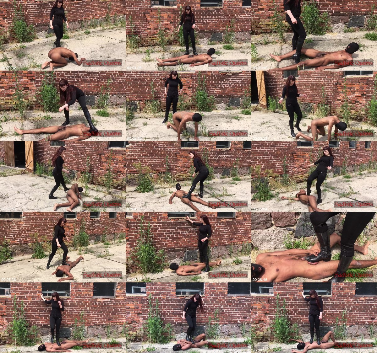 Sadistic Queens - Squishysax - Rebekka Raynor - 1st Time Squish 6