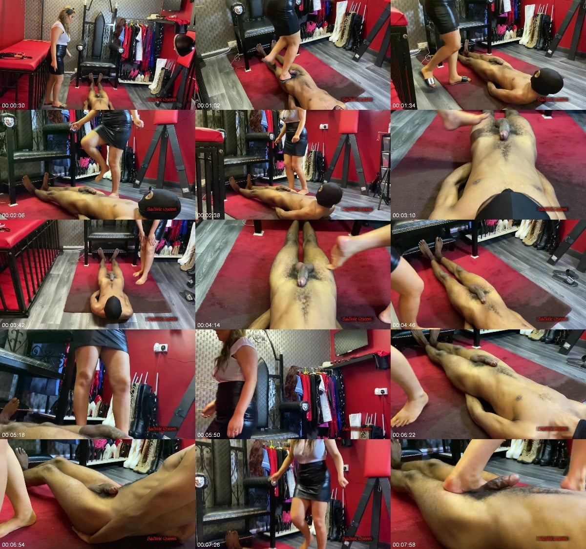 Sadistic Queens Squishysax Miss Lady Louisa 1st Time Squish 6