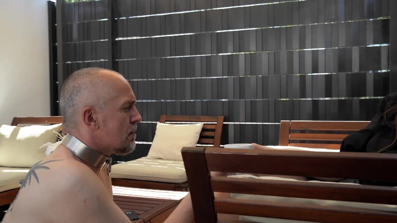 Sado-Ladies - Lady Iveta - Outdoor Ashtray Fun And Shoe Licking 1 4