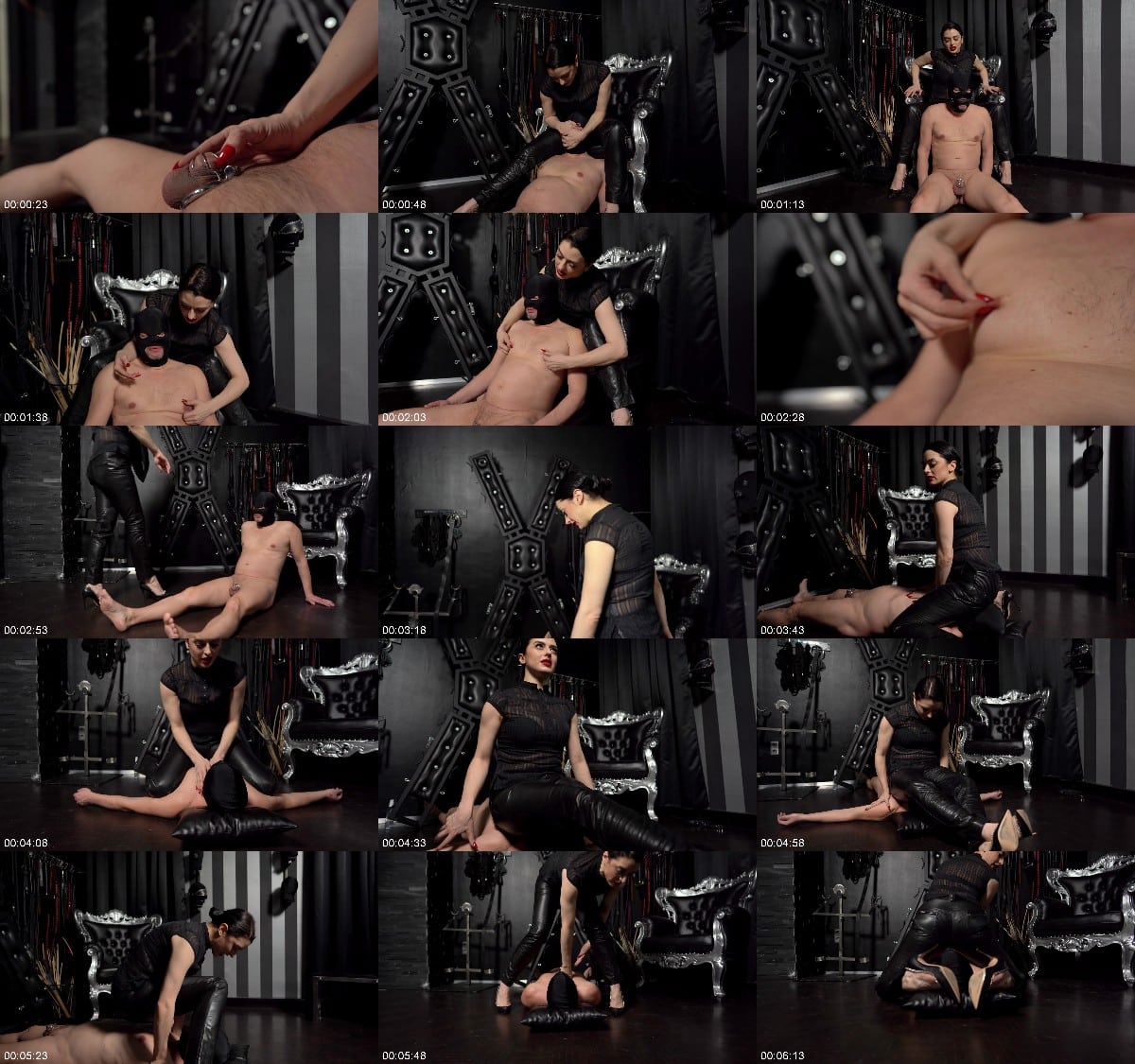 Sado-Ladies - Mistress Bella Lugosi - Facesitting Fun Part 3 6