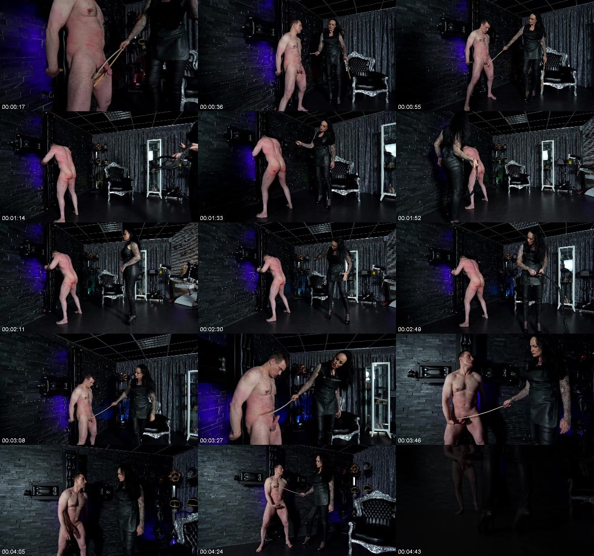 Sado ladies Domina Liane Trampling His Prick Part 2 6