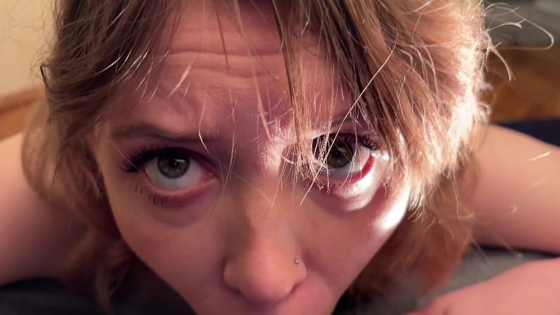 Spacenintendaa Ahegao POV Blowjob in 4K - Kneeling, Dirty Talk, Eye-Cross 2 3