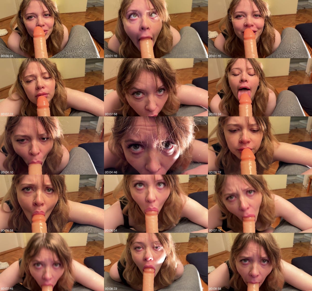 Spacenintendaa Ahegao POV Blowjob in 4K - Kneeling, Dirty Talk, Eye-Cross 2 6