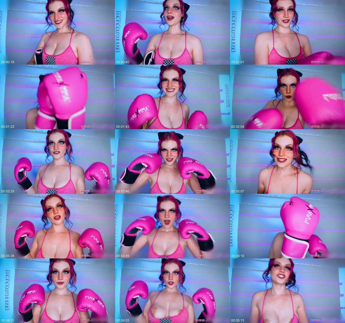 Starry Yume - Boxing Fight Practice POV 6