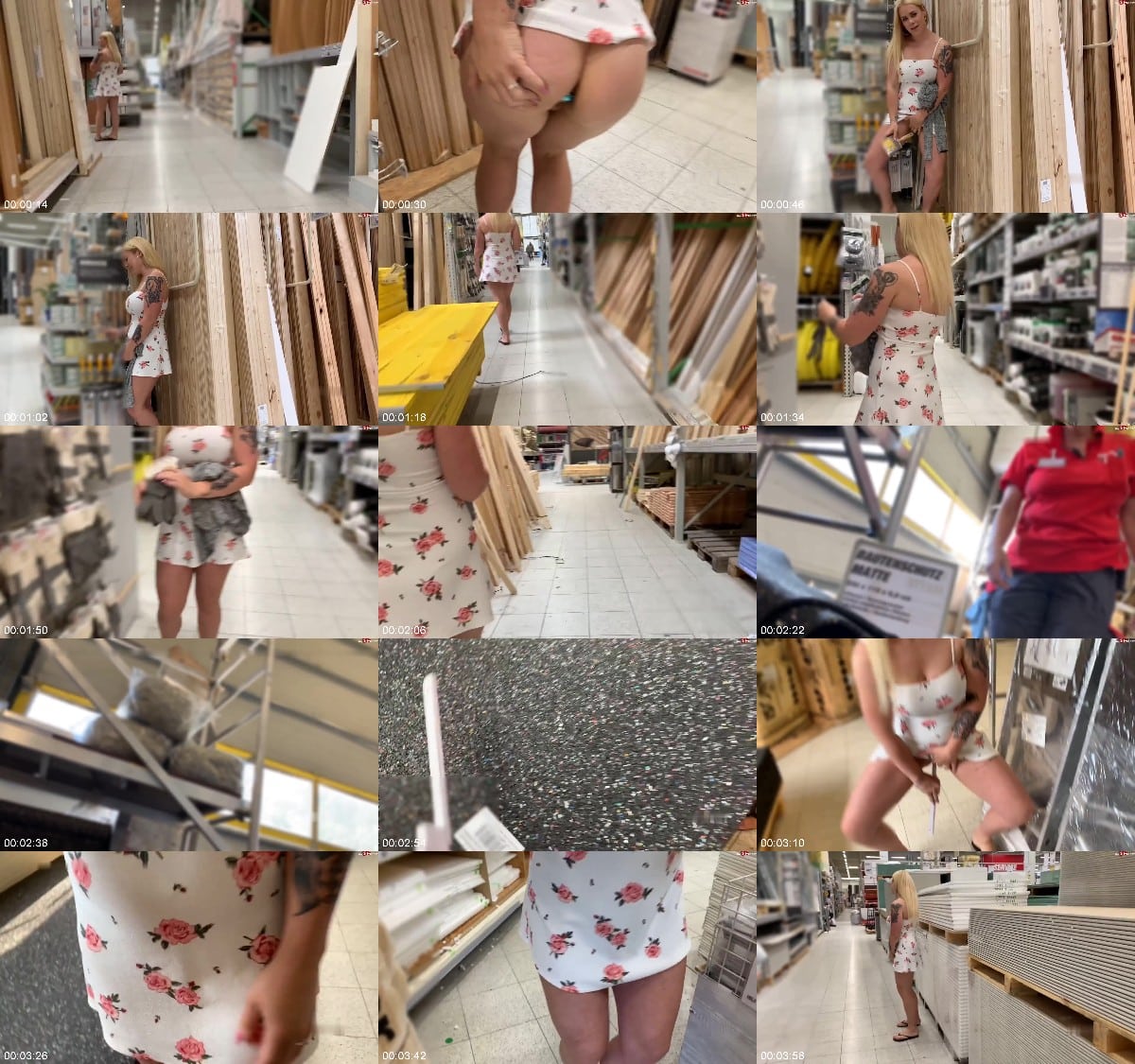 SteffiBlond - Baumarkt sauerei - Was passt besser rein Pinsel oder Zollstock Erstmal Revier markieren 6