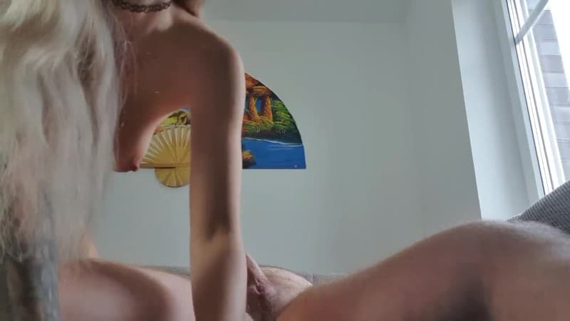 StellaCinderella - Mein erster Creampie nach geilen Schwanzritt im Tanga 5