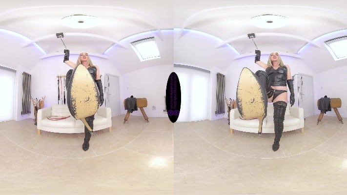 The English Mansion - Below Superior Leather - VR Featuring Mistress Sidonia 1