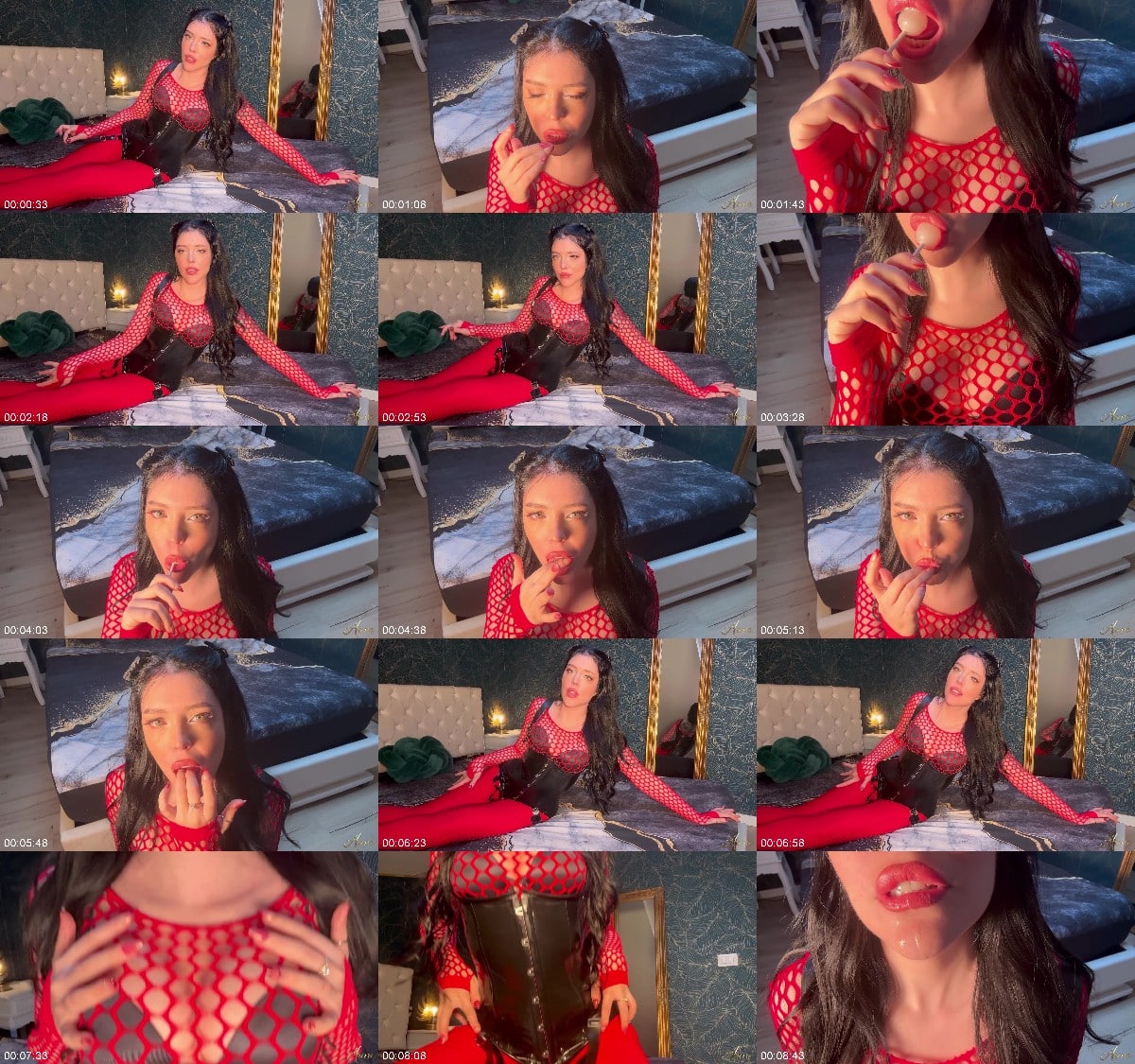 The Goddess Aura TRIAL OF THE SUCCUBUS NO CUM CHALLENGE Asmr Lollipop Lips Fetish 6