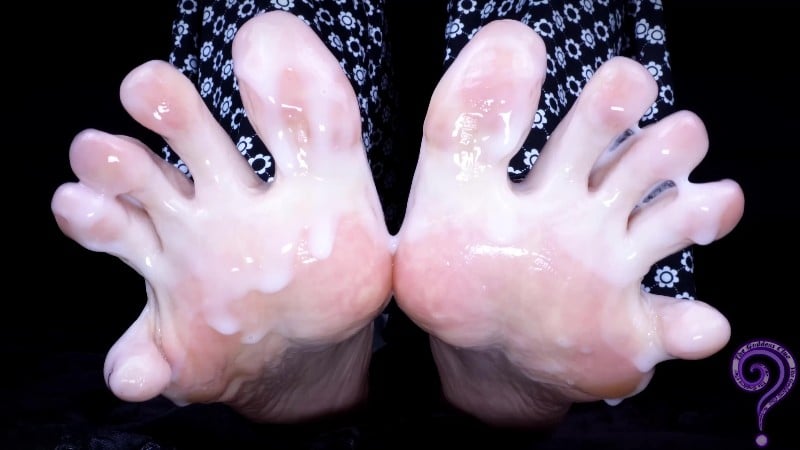 The Goddess Clue - Mind Fucked by My Cummy Feet - 4K 5