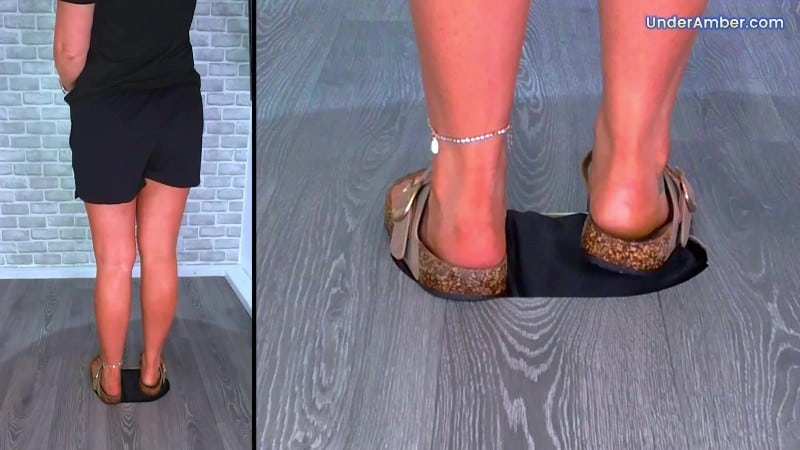 Under Amber - Stomping Your Cock And Balls In Our Dusty Old Birkenstocks - Goddess Amber And Miss Lucy 5