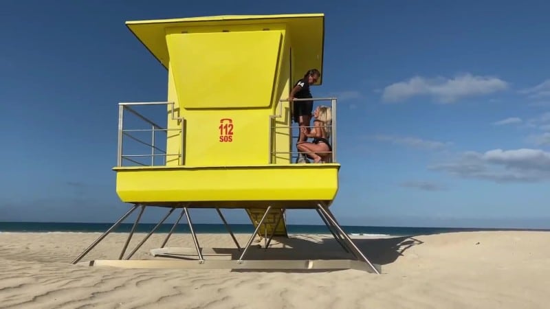 VanityRose - Baywatch Public Blowjob 4