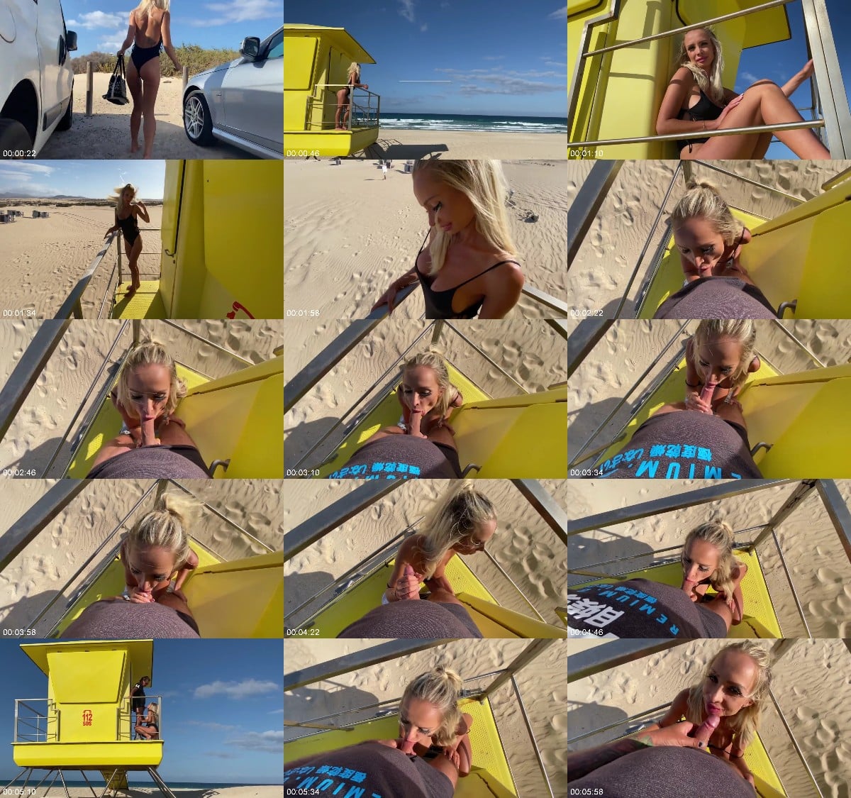 VanityRose - Baywatch Public Blowjob 6