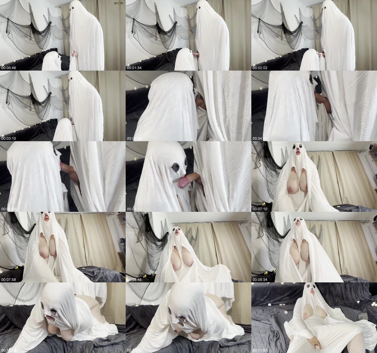 VyvaVega - Halloween Ghost Costume - Sußes oder Heißes 6