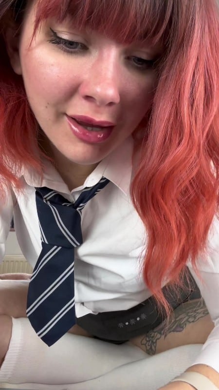 Yourhikerbabe - School Girl Gives Daddy Handjob 5