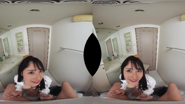 Crvr-387 [VR] I Was Tempted By The Wet Hair Of The Busty Beauty Who Lives Next Door... Yuika Onosaka [2048p] 4