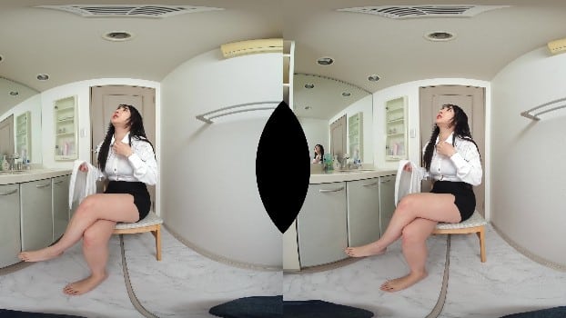 Crvr-387 [VR] I Was Tempted By The Wet Hair Of The Busty Beauty Who Lives Next Door... Yuika Onosaka [2048p] 2